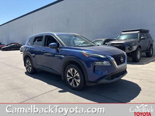 Caspian Blue 2022 Nissan Rogue SV