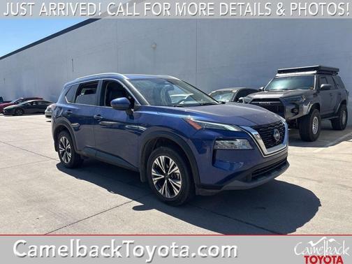 Caspian Blue 2022 Nissan Rogue SV