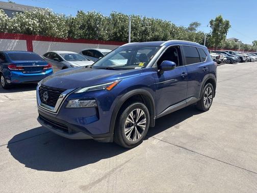 Caspian Blue 2022 Nissan Rogue SV