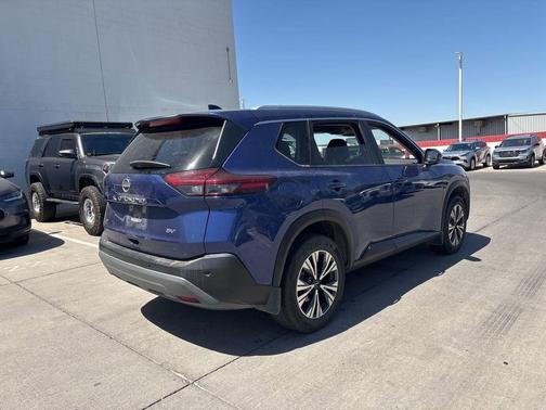 Caspian Blue 2022 Nissan Rogue SV