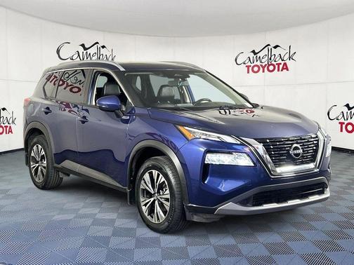 Caspian Blue 2022 Nissan Rogue SV