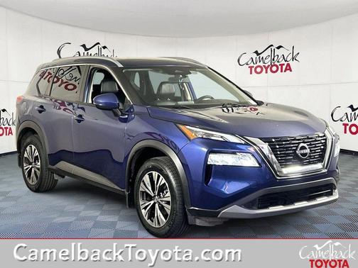 Caspian Blue 2022 Nissan Rogue SV