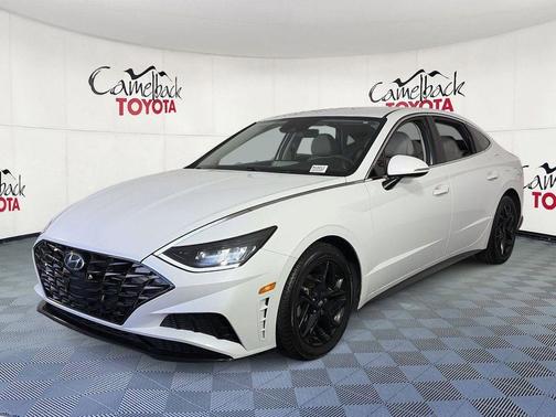 Quartz White 2021 Hyundai SONATA SEL