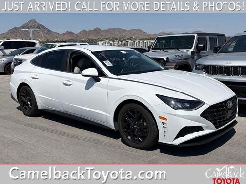 Quartz White 2021 Hyundai SONATA SEL