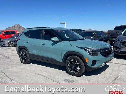 Pluton Blue 2025 Kia Seltos EX