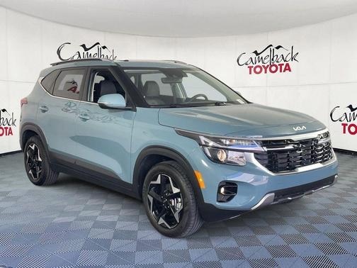 Pluton Blue 2025 Kia Seltos EX