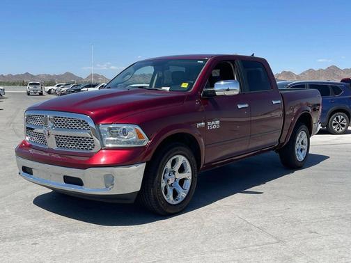 Delmonico Red Pearlcoat 2017 RAM 1500 Laramie