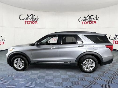 Iconic Silver 2024 Ford Explorer XLT