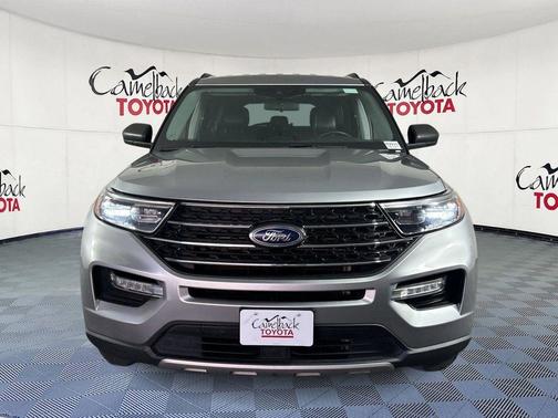 Iconic Silver 2024 Ford Explorer XLT