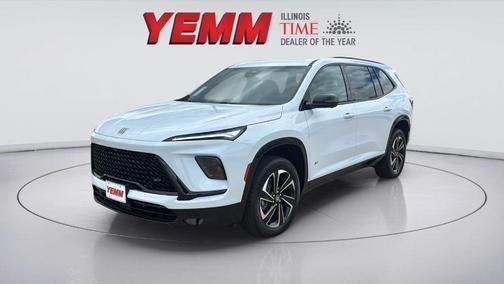 White Tri-Coat 2026 Buick Enclave Sport Touring