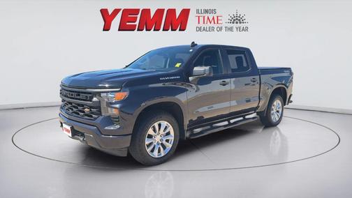 Dark Ash Metallic 2023 Chevrolet Silverado 1500 Custom