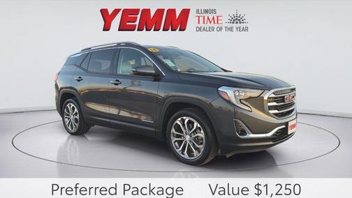 Graphite Gray Metallic 2018 GMC Terrain SLT