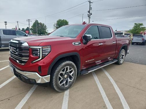 Volcanic Red 2023 GMC Sierra 1500 SLT