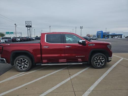 Volcanic Red 2023 GMC Sierra 1500 SLT