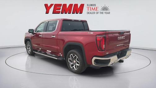 Volcanic Red 2023 GMC Sierra 1500 SLT