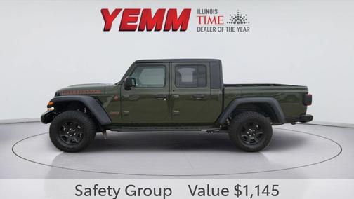 Sarge Green Clearcoat 2022 Jeep Gladiator Mojave