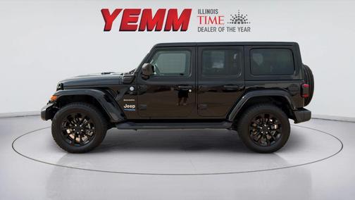 Black Clearcoat 2021 Jeep Wrangler Unlimited 4xe Sahara