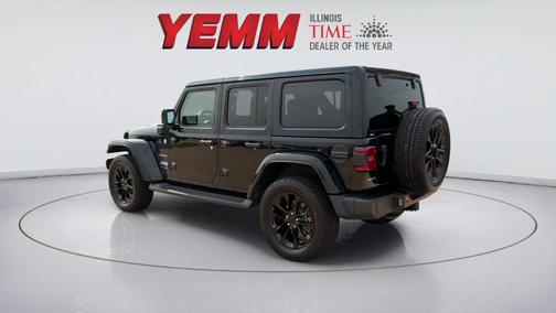 Black Clearcoat 2021 Jeep Wrangler Unlimited 4xe Sahara