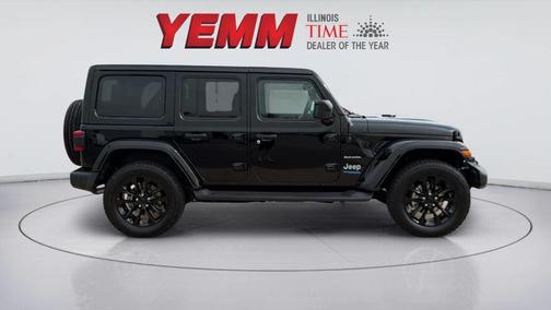 Black Clearcoat 2021 Jeep Wrangler Unlimited 4xe Sahara