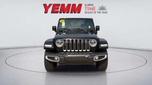Black Clearcoat 2021 Jeep Wrangler Unlimited 4xe Sahara