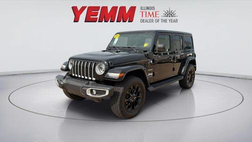 Black Clearcoat 2021 Jeep Wrangler Unlimited 4xe Sahara