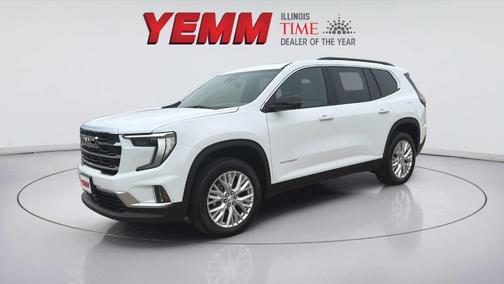 Summit White 2026 GMC Acadia Elevation
