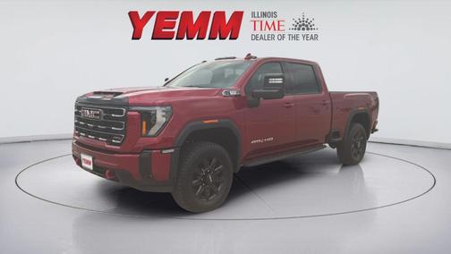 Volcanic Red 2026 GMC Sierra 2500 AT4