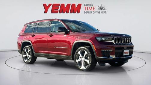 Velvet Red Pearlcoat 2025 Jeep Grand Cherokee L Limited