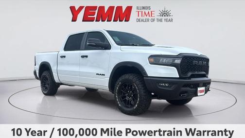 Bright White 2026 RAM 1500 Rebel