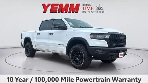 Bright White 2026 RAM 1500 Rebel