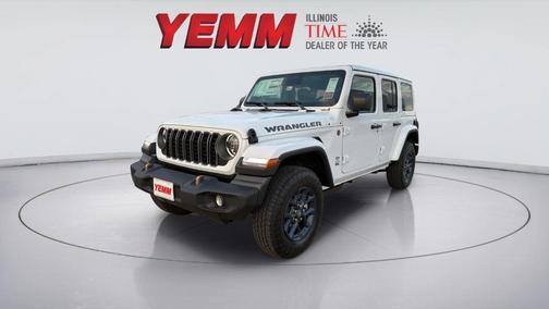 Bright White 2026 Jeep Wrangler Sport