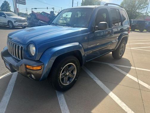 Atlantic Blue Pearlcoat 2004 Jeep Liberty Sport