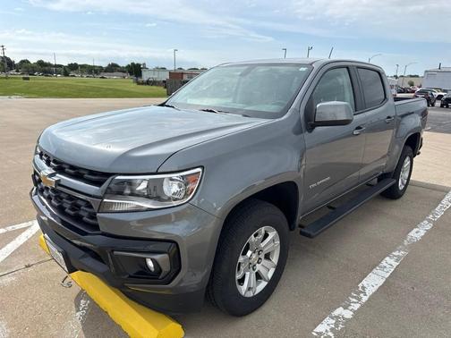 Satin Steel Metallic 2021 Chevrolet Colorado LT