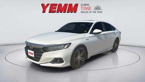 White 2022 Honda Accord Hybrid Touring