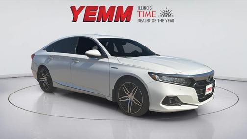 White 2022 Honda Accord Hybrid Touring