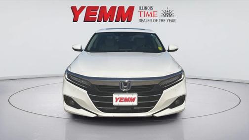 White 2022 Honda Accord Hybrid Touring