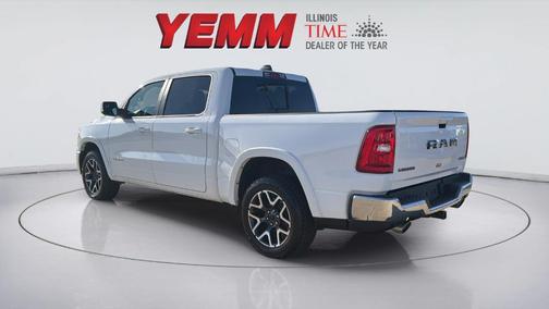 Bright White Clearcoat 2025 RAM 1500 Laramie