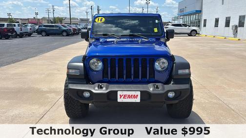 2018 Jeep Wrangler Unlimited Sport