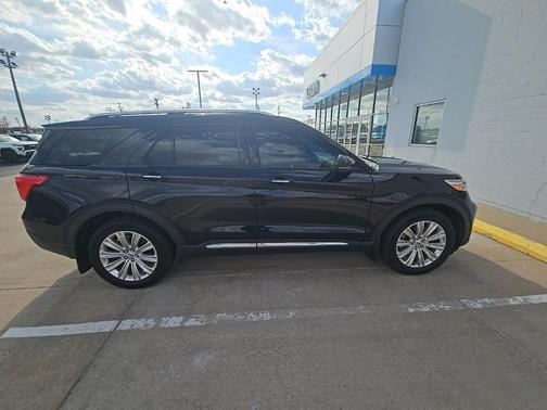 Agate Black Metallic 2022 Ford Explorer Limited