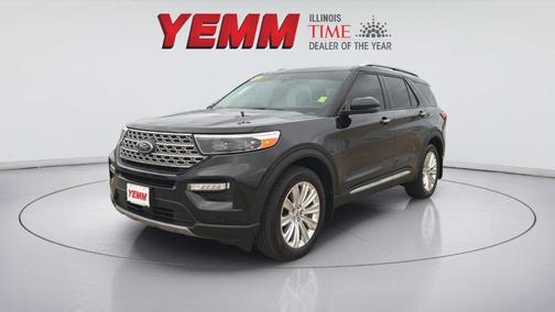 Black Metallic 2022 Ford Explorer Limited
