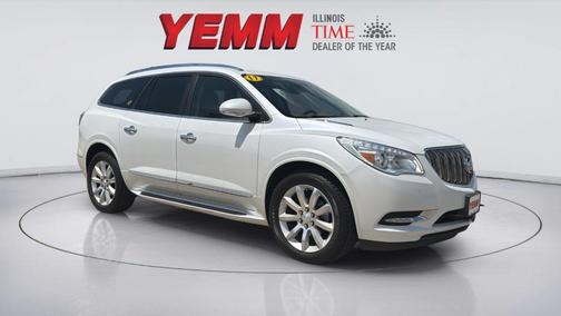 White Frost Tri-Coat 2017 Buick Enclave Premium