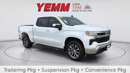 Summit White 2024 Chevrolet Silverado 1500 LT