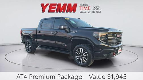 Onyx Black 2023 GMC Sierra 1500 AT4
