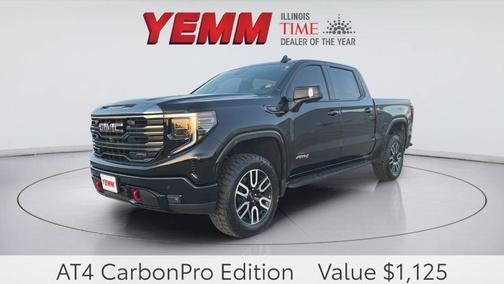Onyx Black 2023 GMC Sierra 1500 AT4