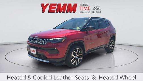 Red 2024 Jeep Compass Limited