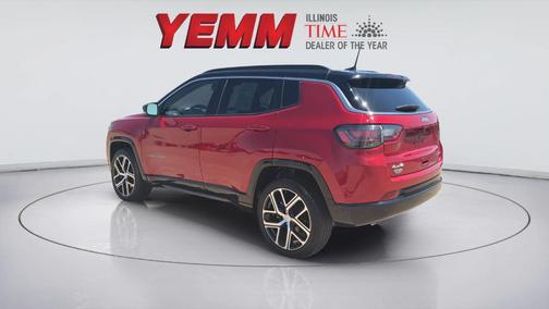 Red 2024 Jeep Compass Limited