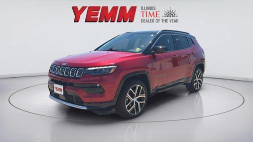 Red 2024 Jeep Compass Limited