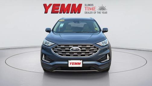 Blue Metallic 2019 Ford Edge SEL