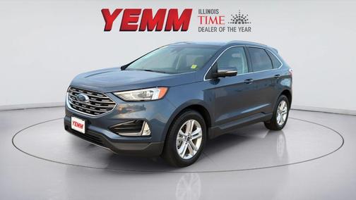 Blue Metallic 2019 Ford Edge SEL