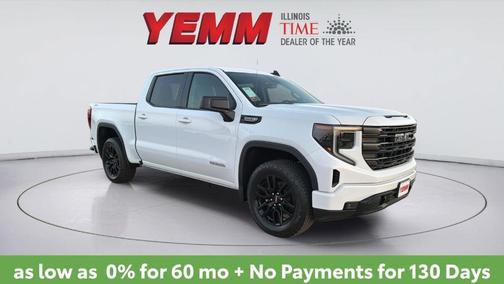 Summit White 2026 GMC Sierra 1500 Elevation
